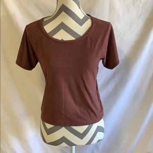 Maroon ME TO WE shirt